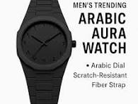 black arabic aura watch